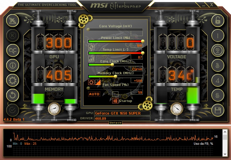 MSI Afterburner - 4 funÃ§Ãµes indispensÃ¡veis em seu sistema - Fury Machine