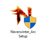 ícone de instalação de Neverwinter