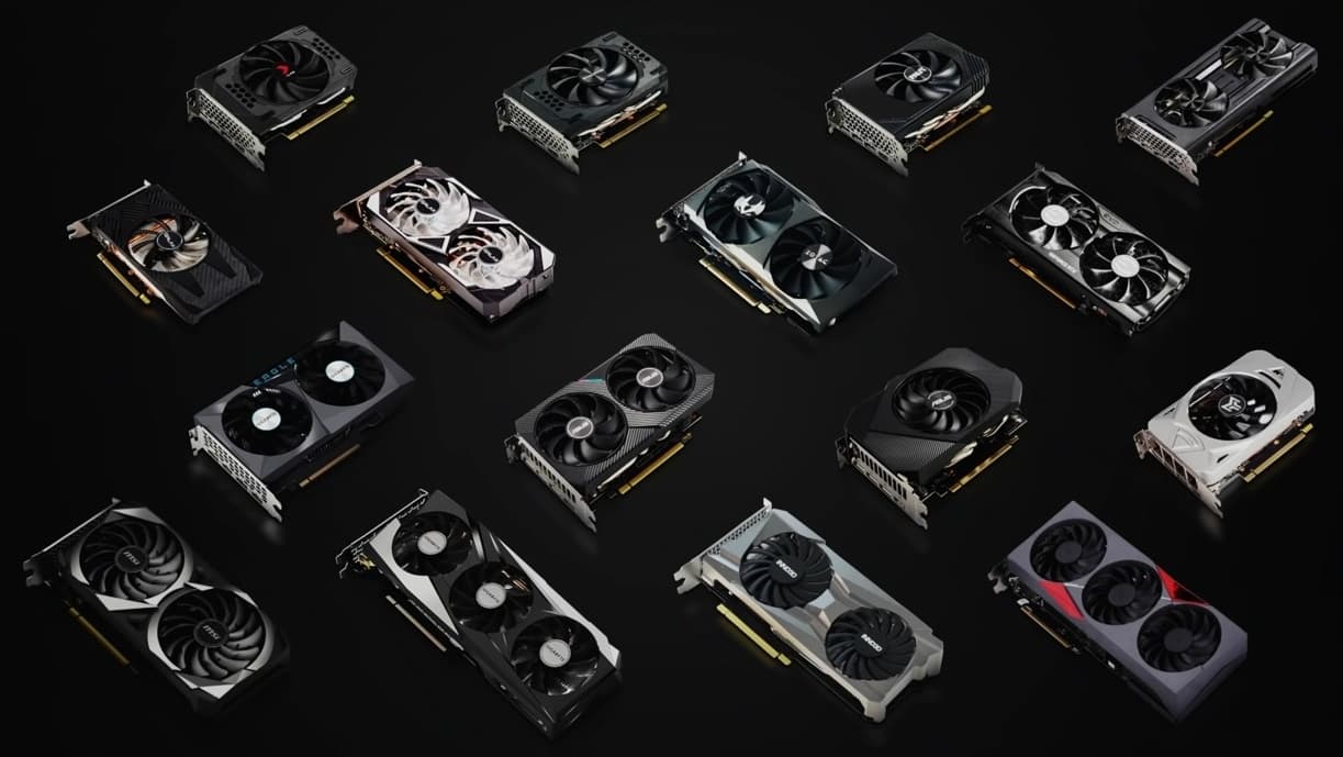 modelos de parceiros da RTX 3050